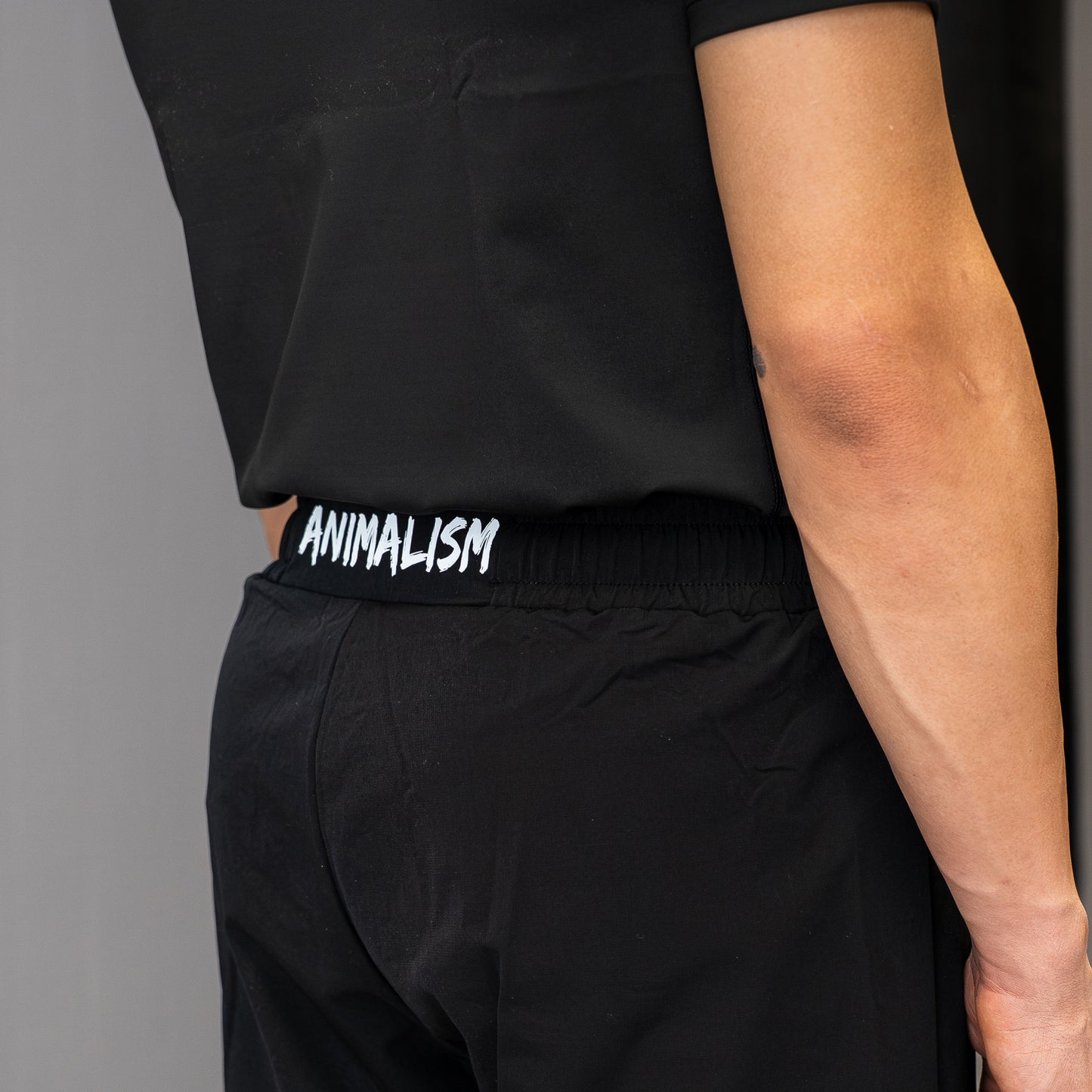 Short de sport Animalism noir